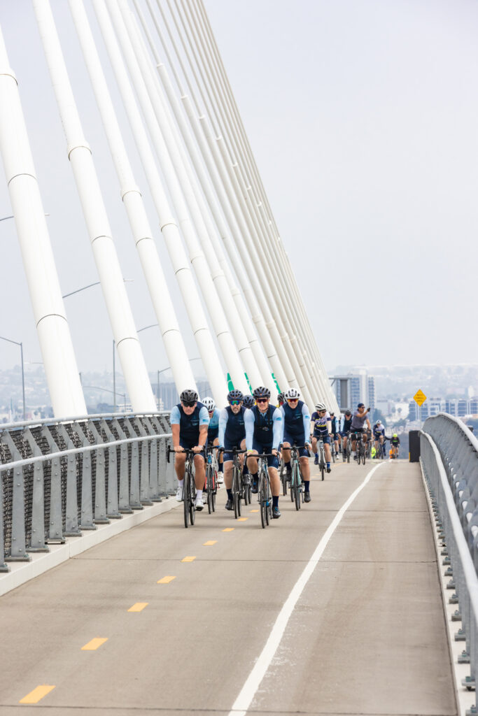 The opening for the Mark Bixby Memorial Bicycle-Pedestrian Path was held Sunday, May 20, 2023. The event continued with a ribbon cutting on the path, followed by cyclists and pedestrians using the path for the first time.