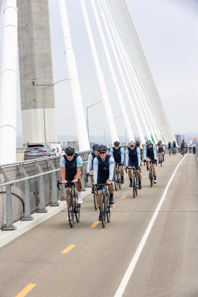 The opening for the Mark Bixby Memorial Bicycle-Pedestrian Path was held Sunday, May 20, 2023. The event continued with a ribbon cutting on the path, followed by cyclists and pedestrians using the path for the first time.