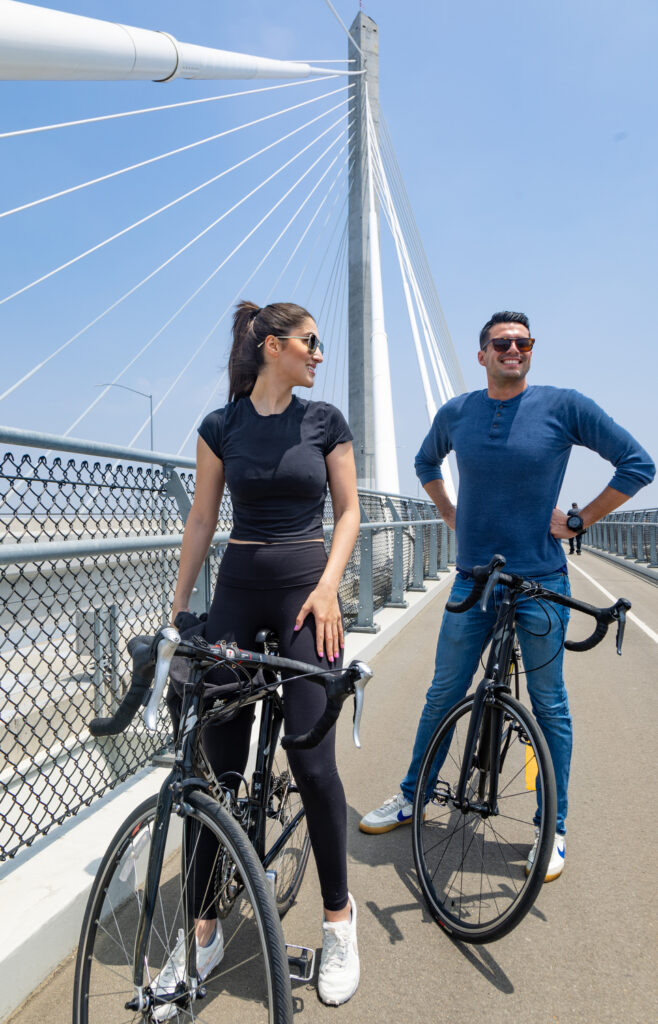 The opening for the Mark Bixby Memorial Bicycle-Pedestrian Path was held Sunday, May 20, 2023. The event continued with a ribbon cutting on the path, followed by cyclists and pedestrians using the path for the first time.