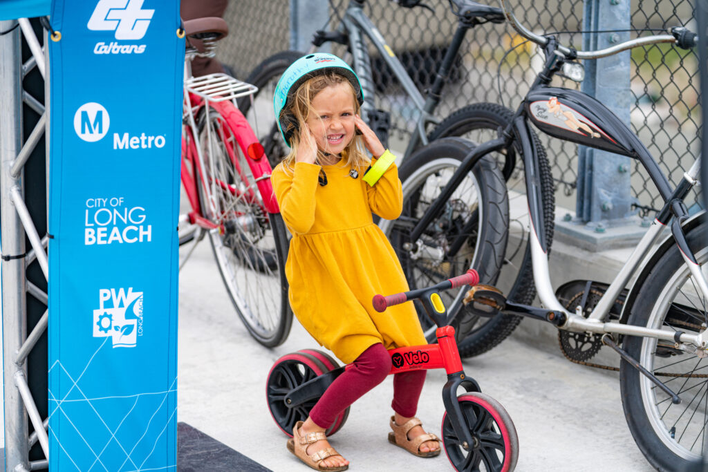 The opening for the Mark Bixby Memorial Bicycle-Pedestrian Path was held Sunday, May 20, 2023. The event continued with a ribbon cutting on the path, followed by cyclists and pedestrians using the path for the first time.