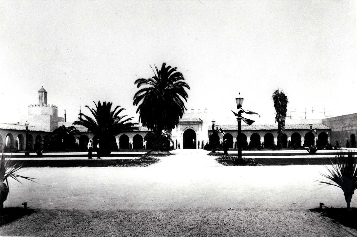 The entrance to the Pacific Southwest Exposition, 1928. Located on what was then the Seventh Street Peninsula and is now Pier C, it drew more than a million people during its six-week run.