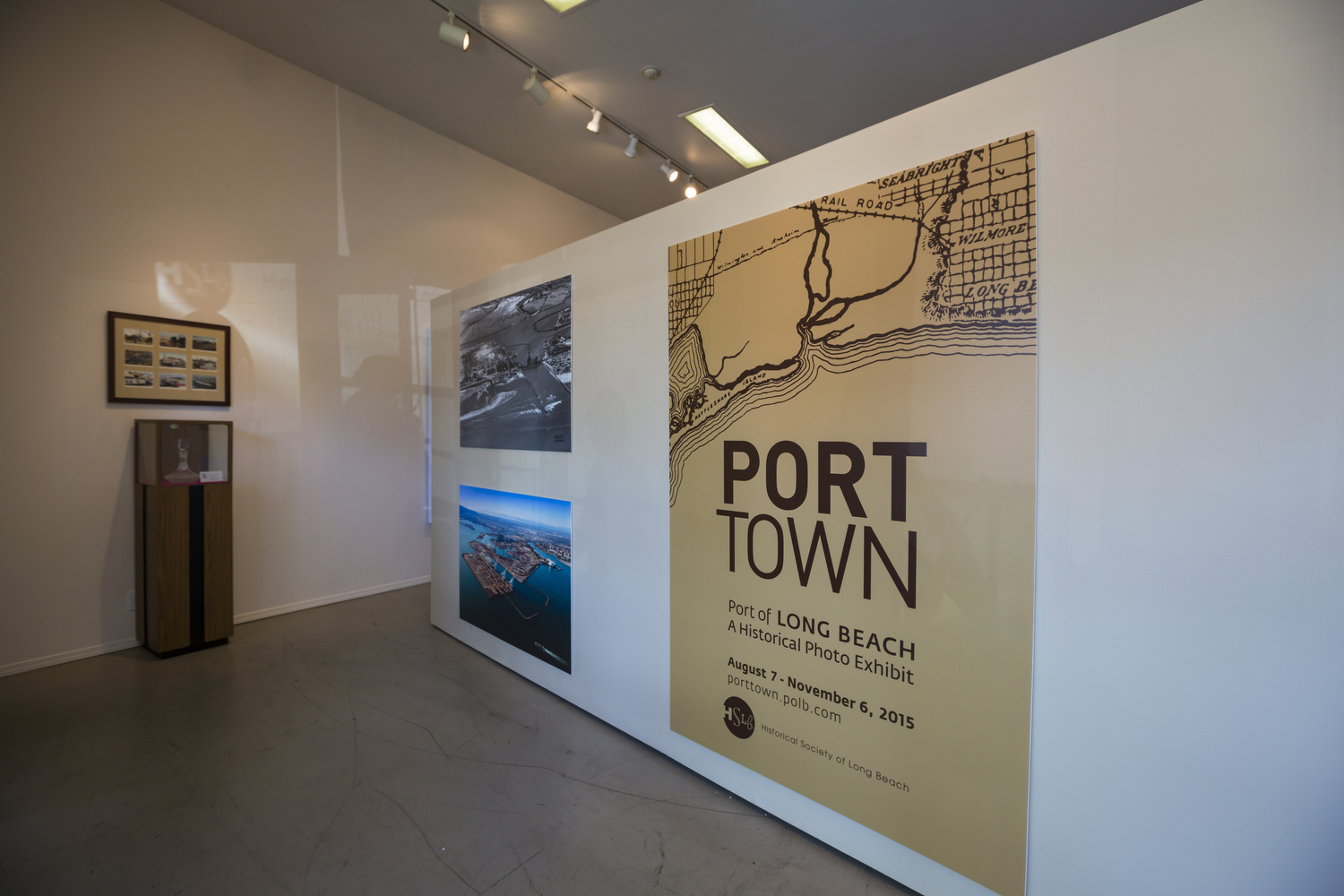 The release of an in-depth book-length history of the Port, Port Town is marked in 2015 with an exhibit at the Historical Society of Long Beach.